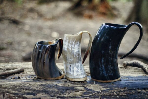 Horn Mugs