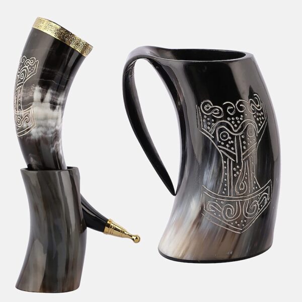 Drinking Horn Mug