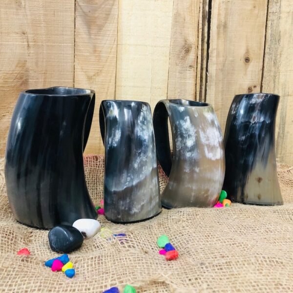 Horn Mugs