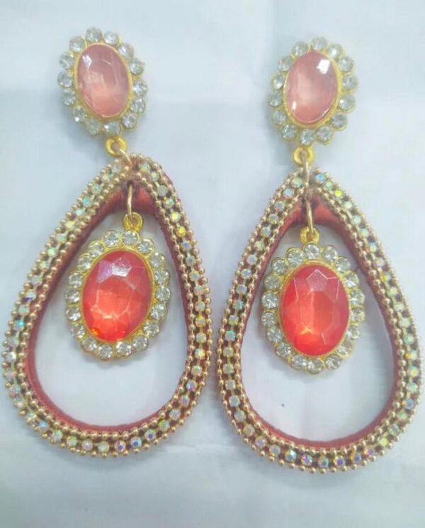 Fancy Party Wear Drops Earring