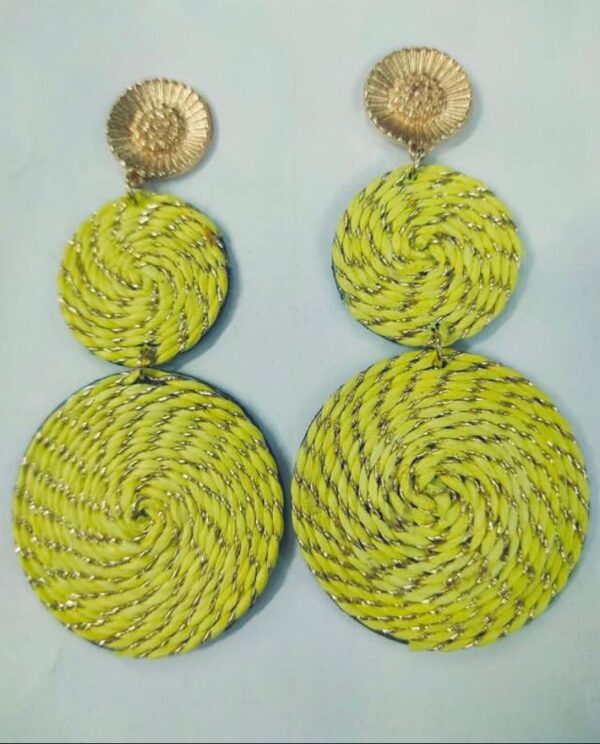 Raffia Earrings