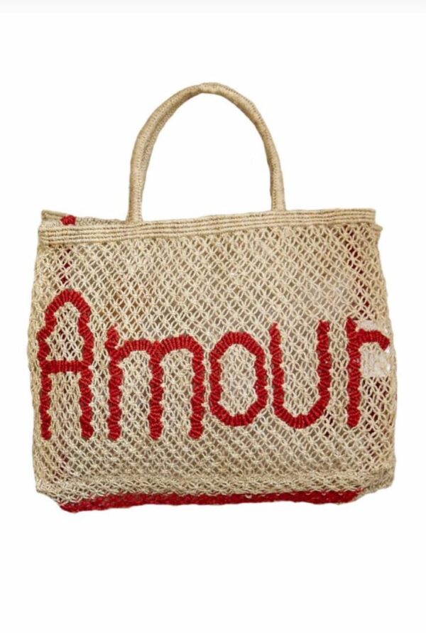 Amour Jute Hand Bag