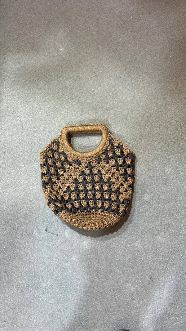 Raffia Woven Purse