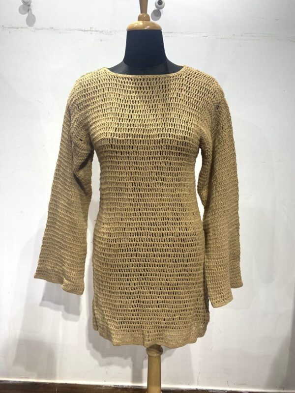 Crochet Gold Top